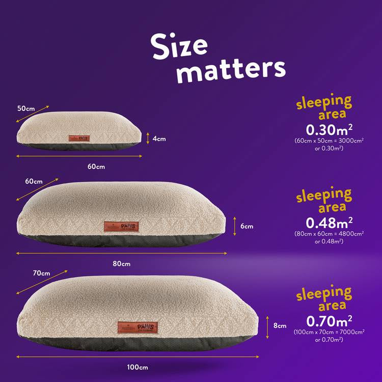 Slumberdown Sherpa pet bed small, imported from the UK