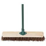 Charles Bentley large outdoor broom and dustpan set, imported from the UK