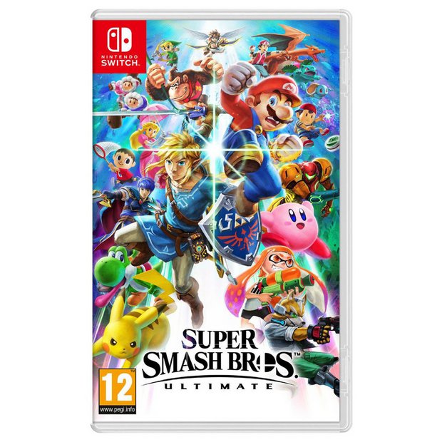Nintendo Super Smash Bros Ultimate Nintendo Switch game - British product