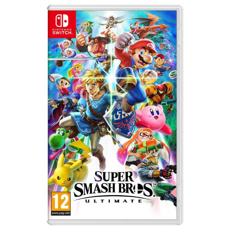 Nintendo Super Smash Bros Ultimate Nintendo Switch game - British product