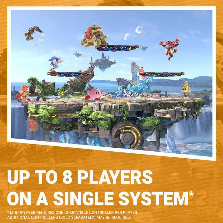Nintendo Super Smash Bros Ultimate Nintendo Switch game - British product