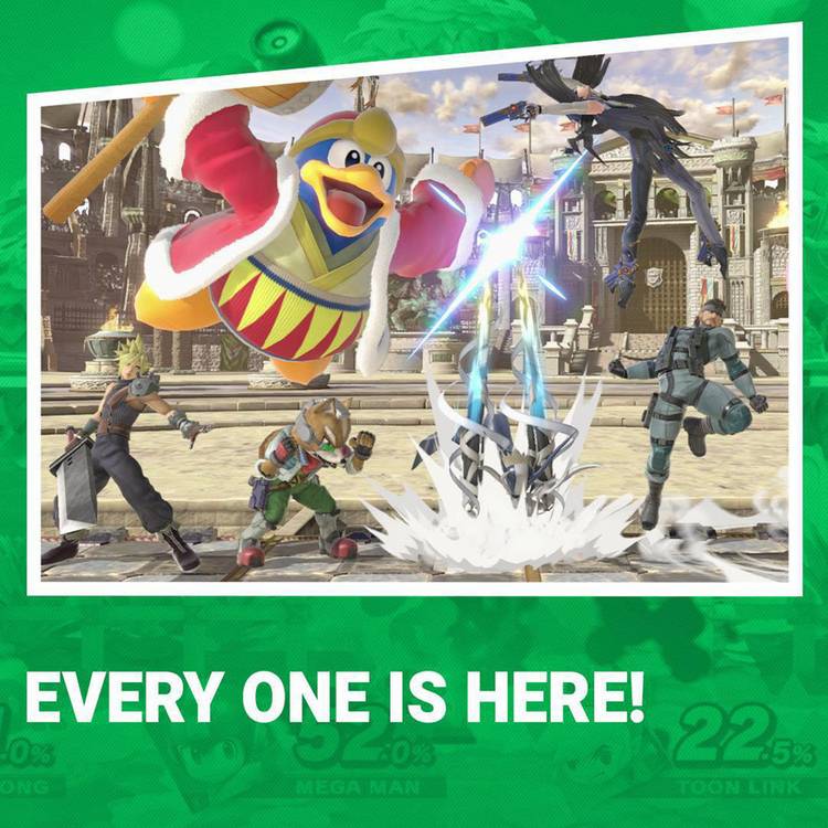 Nintendo Super Smash Bros Ultimate Nintendo Switch game - British product