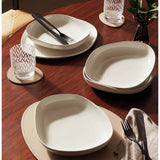 Argos Habitat x Scion 4 Piece Stoneware Pasta Bowls - White- Buy online at McGrocer