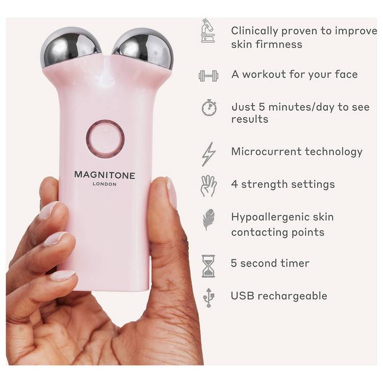Magnitone LiftOff microcurrent massager, imported from the UK