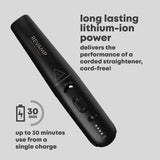Revamp Liberate cordless hair straightener black - British product