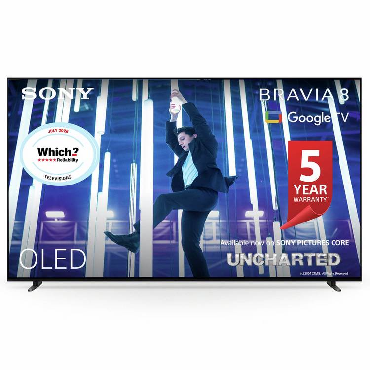 Sony BRAVIA 8 OLED TV 55 inch (British brand)