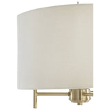 Argos Home brass and cream pendant light, UK version