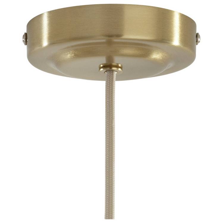 Argos Home brass and cream pendant light, UK version