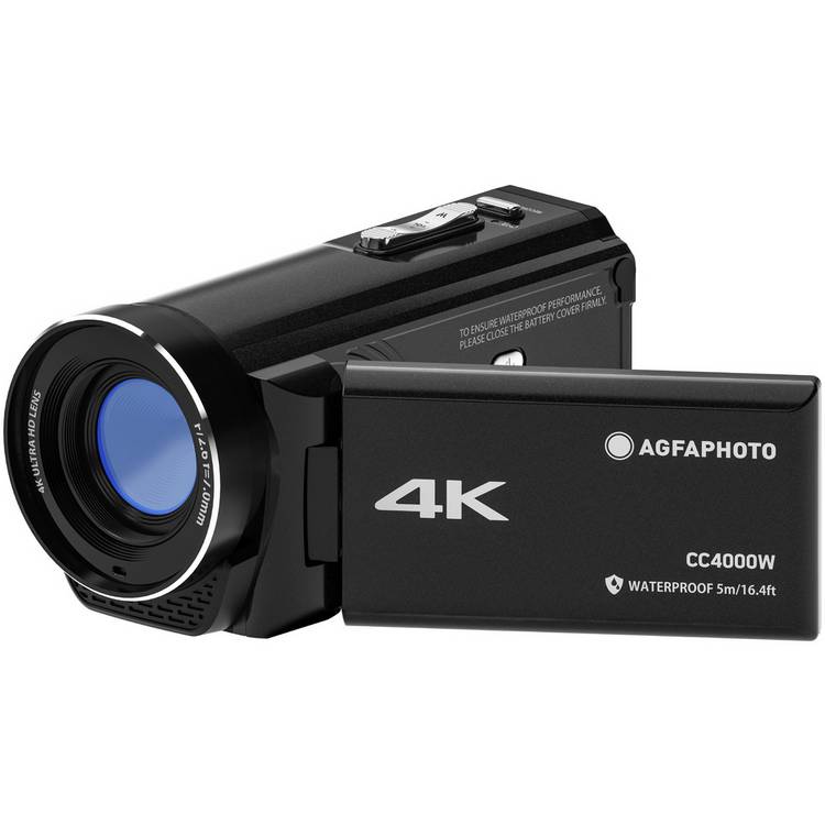Agfaphoto Realimove CC4000W 4K camcorder - British product