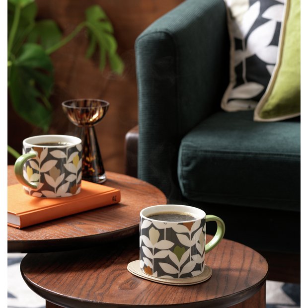 Habitat x Scion Padukka stoneware mug set, imported from the UK