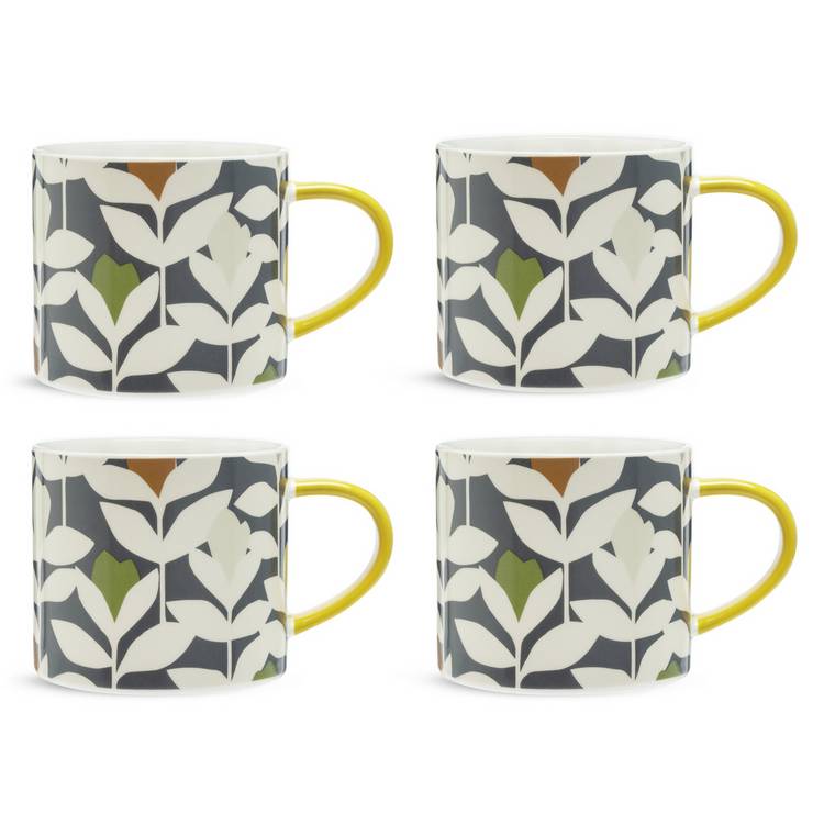 Habitat x Scion Padukka stoneware mug set, imported from the UK