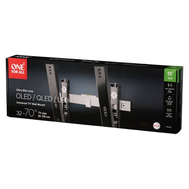 One For All tilting TV bracket 32-70 inch - British product
