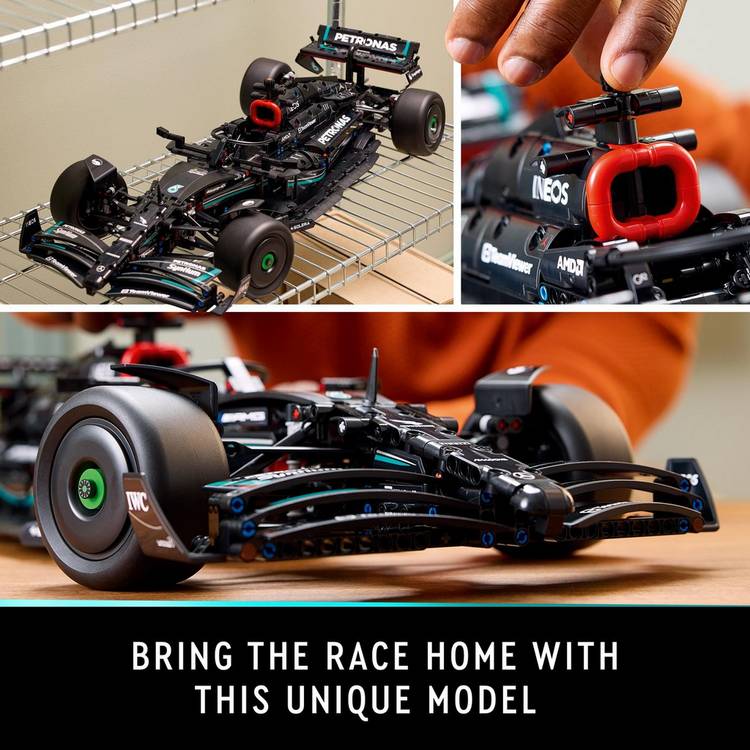 LEGO Technic Mercedes F1 building kit 1642 pieces, imported from the UK