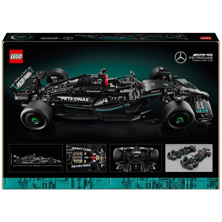 LEGO Technic Mercedes F1 building kit 1642 pieces, imported from the UK