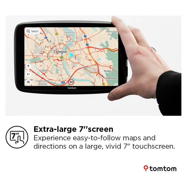 TomTom GO Navigator 7 car sat nav 7 inch (British brand)