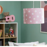Argos Home pink star lampshade 25cm, imported from the UK