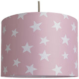 Argos Home pink star lampshade 25cm, imported from the UK