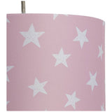 Argos Home pink star lampshade 25cm, imported from the UK
