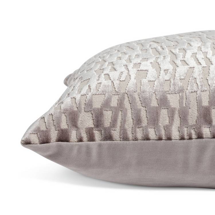 Habitat velvet jacquard cushion cover natural 43x43cm, UK version