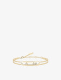 Messika Move Classique 18ct yellow gold diamond bracelet 18.5cm - British product