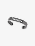 Messika Move titanium graphite cuff with white diamonds, imported from the UK