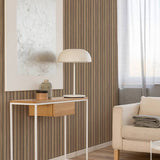 Argos Fresco Narrow Wooden Slats Natural Brown Wallpaper 52cm x 10m- Buy online at McGrocer