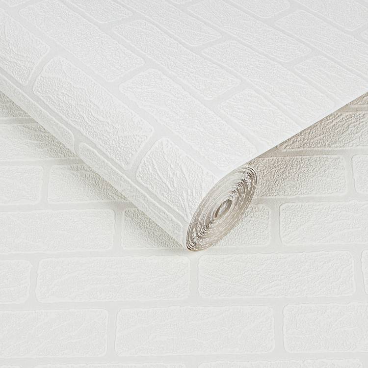 Superfresco brick effect paintable wallpaper roll (British brand)