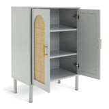 Argos Habitat Monica 2 Door Shoe Storage Cabinet - Grey- Buy online at McGrocer