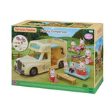 Sylvanian Families Campervan playset with figures, imported from the UK