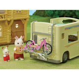 Sylvanian Families Campervan playset with figures, imported from the UK