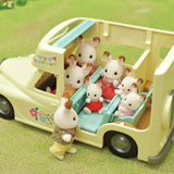 Sylvanian Families Campervan playset with figures, imported from the UK