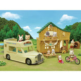 Sylvanian Families Campervan playset with figures, imported from the UK