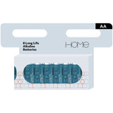 Argos Argos Home Alkaline AA Batteries Pack of 8- Buy online at McGrocer
