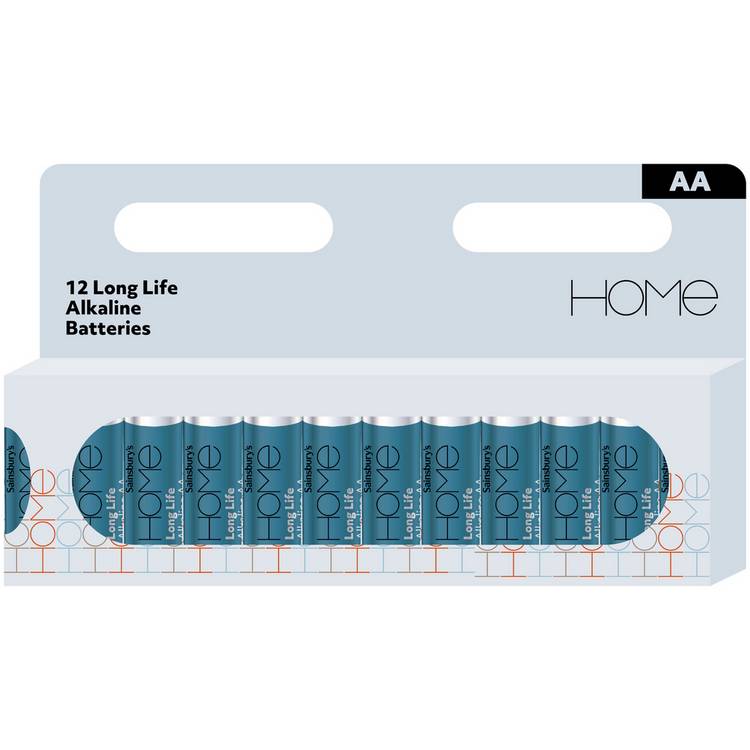 Argos Home AA alkaline batteries pack of 12, UK version