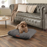 Paws For Slumber Sherpa Silver pet bed Small - British product