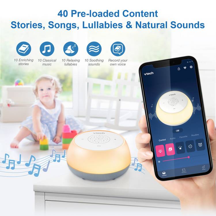 V-Hush Mini Soothing Sleep Trainer, imported from the UK
