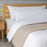 Argos Habitat Cotton Rich Bolster Pillowcase Pair - White- Buy online at McGrocer