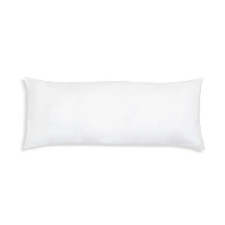 Habitat white bolster pillowcases pair, imported from the UK
