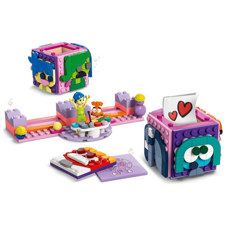 LEGO Inside Out 2 Mood Cubes playset 394 pieces, imported from the UK