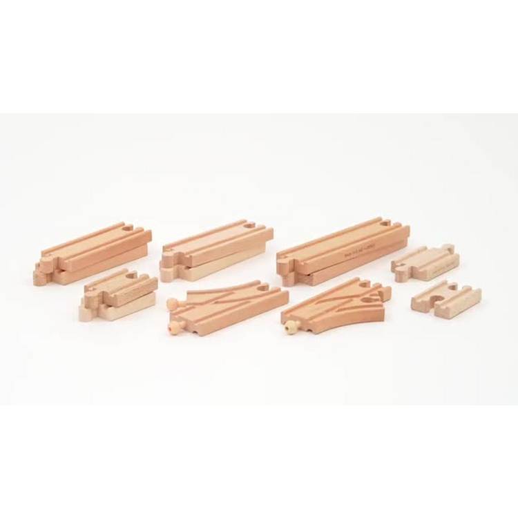 Brio wooden train expansion pack starter set - British product