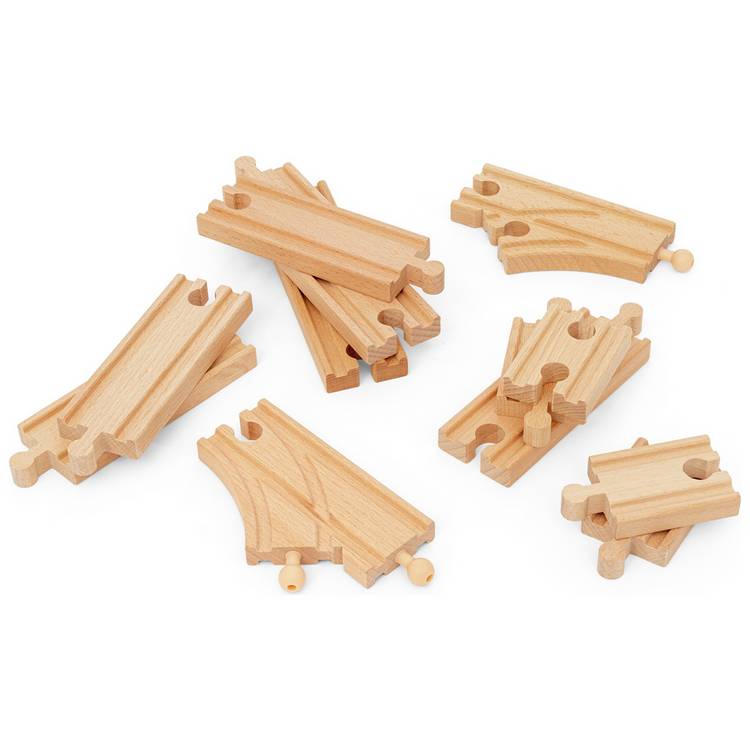 Brio wooden train expansion pack starter set - British product