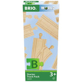 Brio wooden train expansion pack starter set - British product