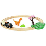 Brio dinosaur circle train set 12-piece, UK version