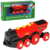Brio red action locomotive - British product