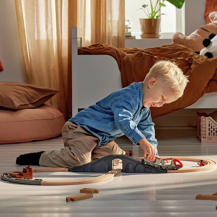 Brio starter travel train set imported from the UK