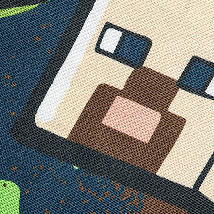 Minecraft Graffiti kids single duvet set, UK version