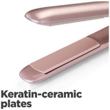 BaByliss hair straightener Keratin Shine Champagne - British product