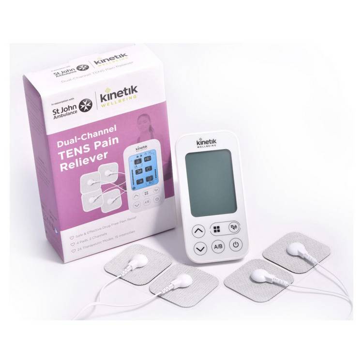 Kinetik Wellbeing Dual Channel TENS machine - British product