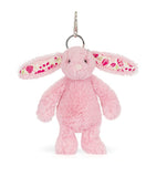 Jellycat bag charm Blushkin Blossom Bunny H18cm, UK version