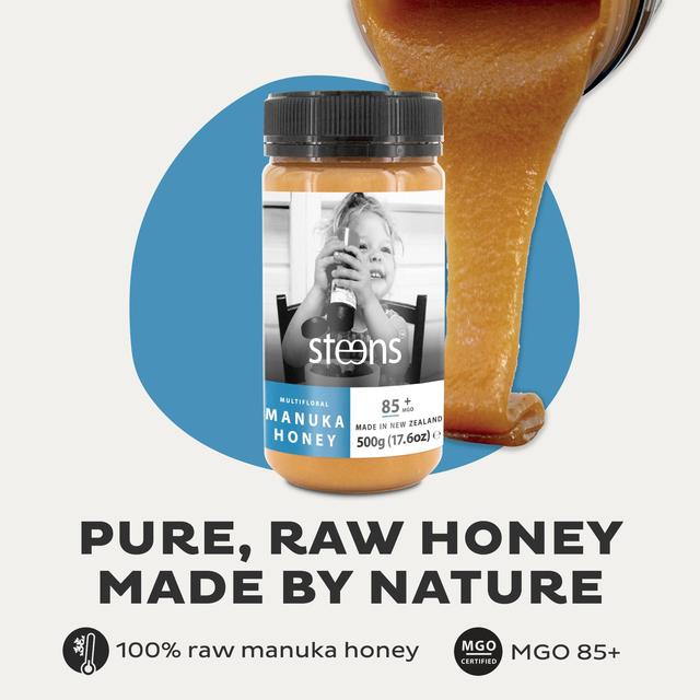 Steens MGO 83 Raw Manuka Honey 500g GOODS M&S